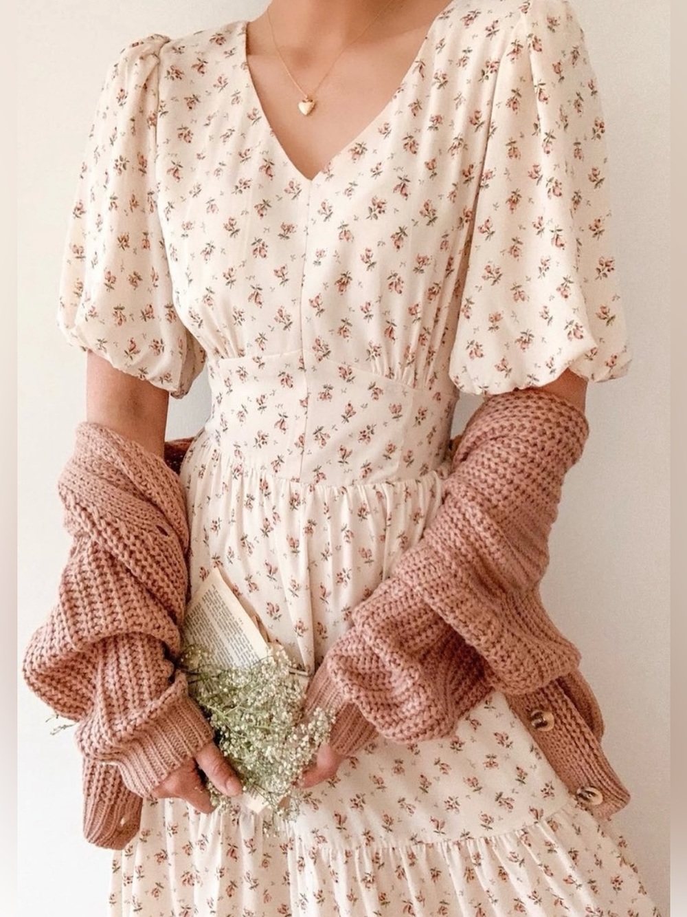 Bohme Floral Maxi Dress Small